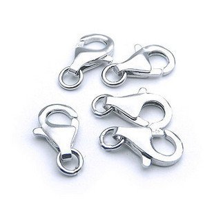 Jewelry Making Rings - 10 adet 925 gümüş platin kaplama
