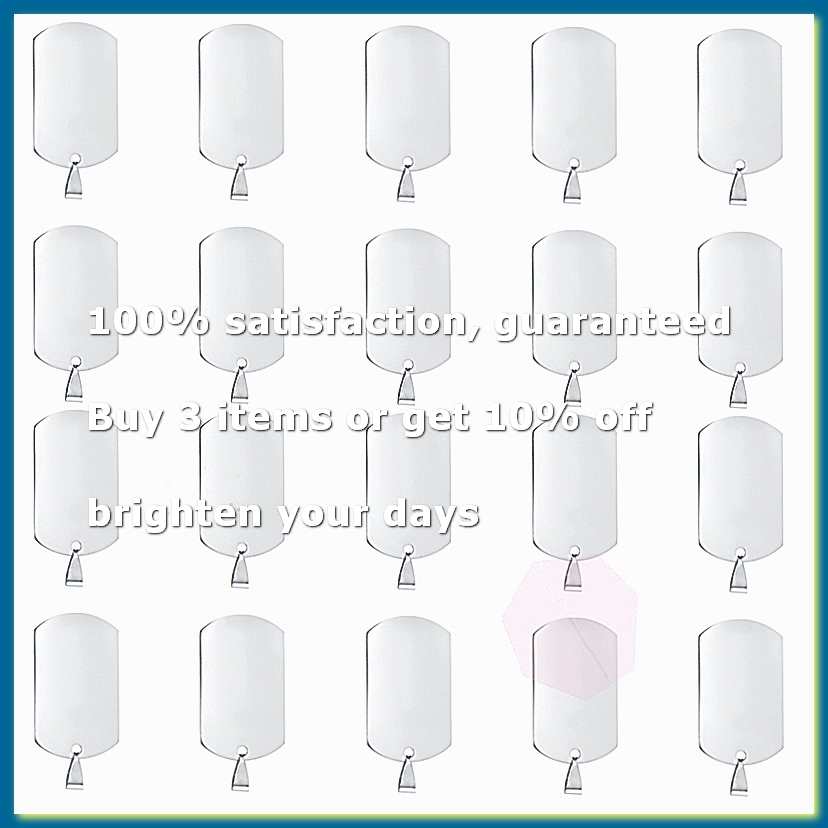 Jewelry Making Tools Names - 20 adet paslanmaz çelik damgalama boşlukları
