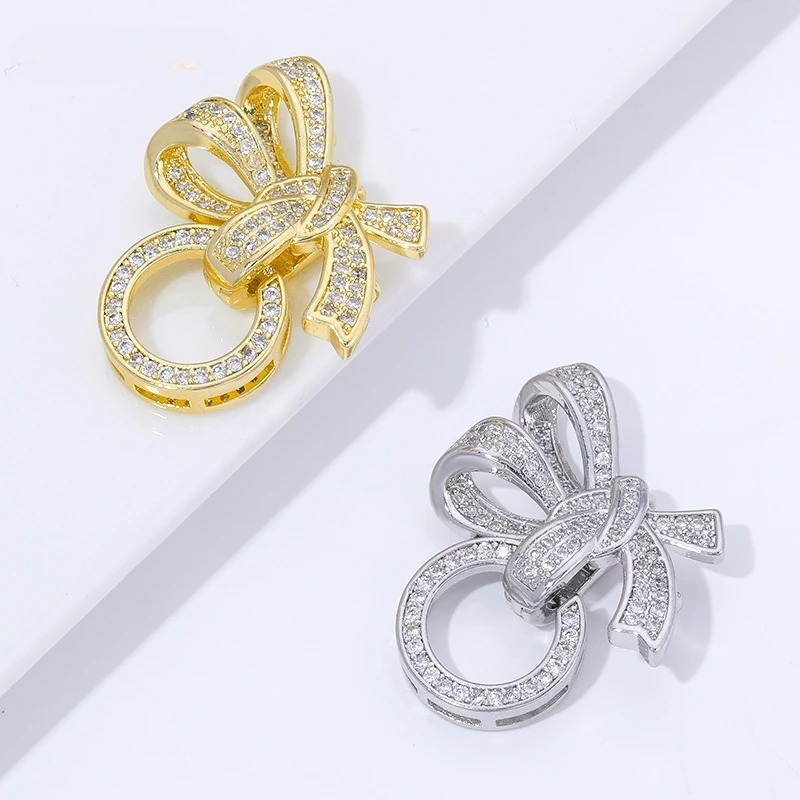 Jewelry Making Rings - 18K Altın Kaplama İnci Klipsler Konnektörler