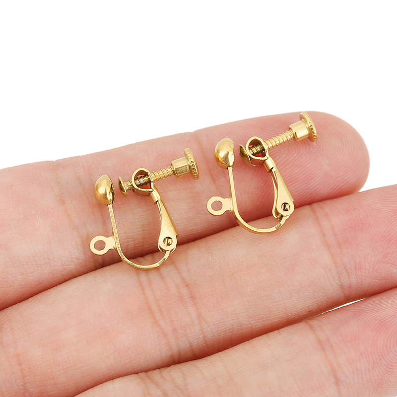 Jewelry Making Metal - 4 adet PVD Kaplamalı Paslanmaz Çelik