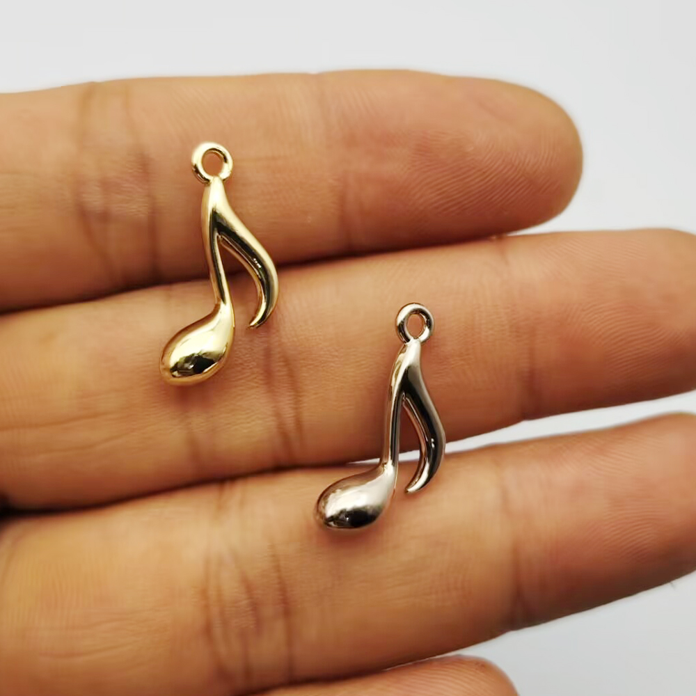 Jewelry Making Notes - 10 adet müzik notası Charm takı