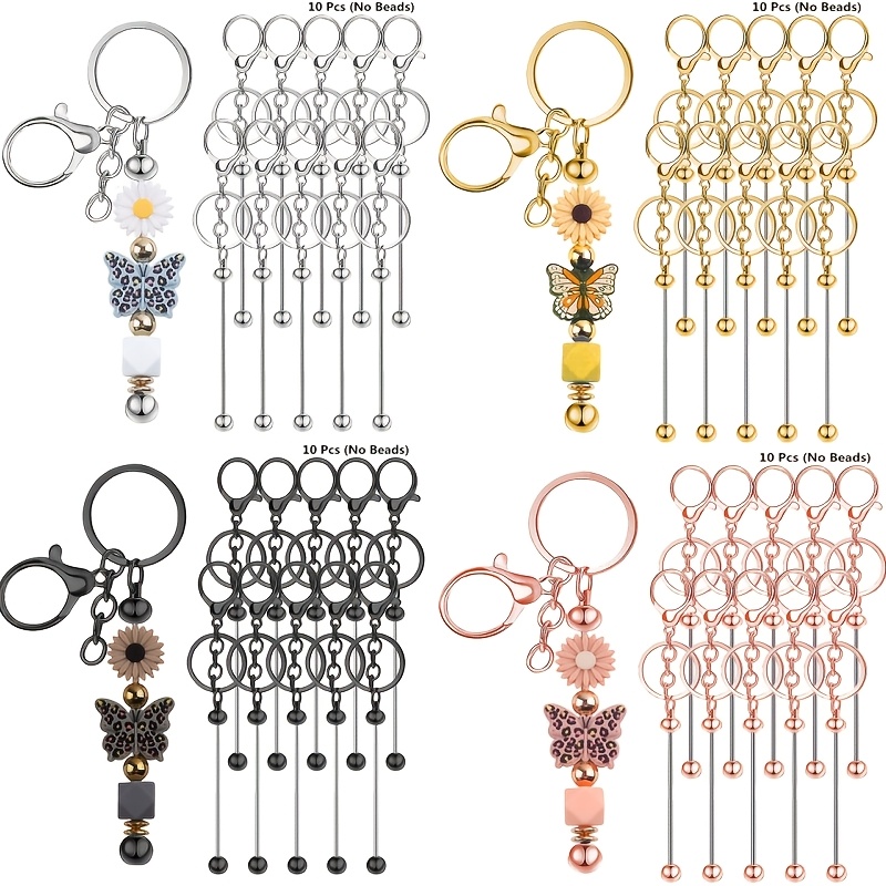 Jewelry Making Tutorials - 10 adet DIY Benzersiz Boş Boncuklu