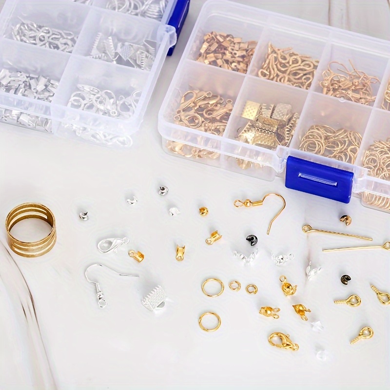 Jewelry Making Rings - 1420 adet 1 kutu Takı Bulguları