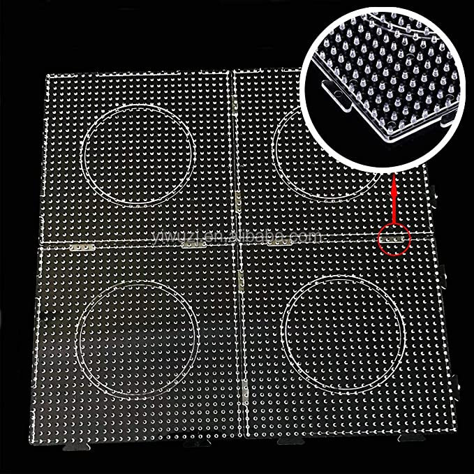 Jewelry Making Board - 4 adet/Hama Boncuk 5.0/2.6mm Büyük Pegboards