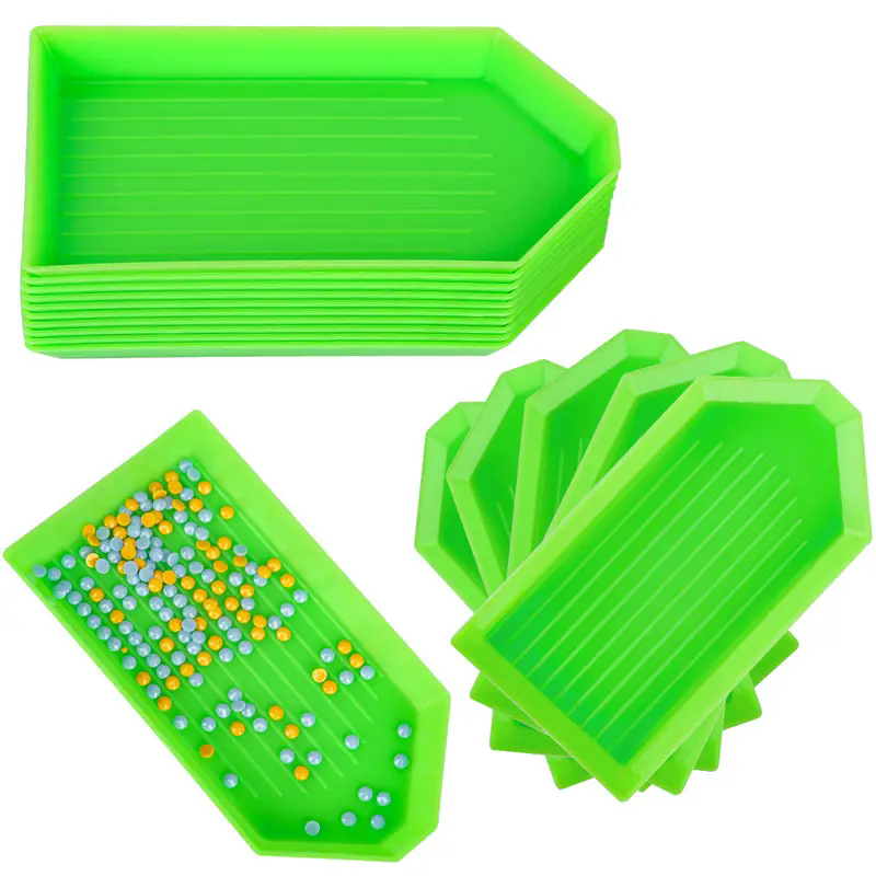6 adet/takım Plastik Elmas Boy - Jewelry Making Board incelemesi ve fiyatı