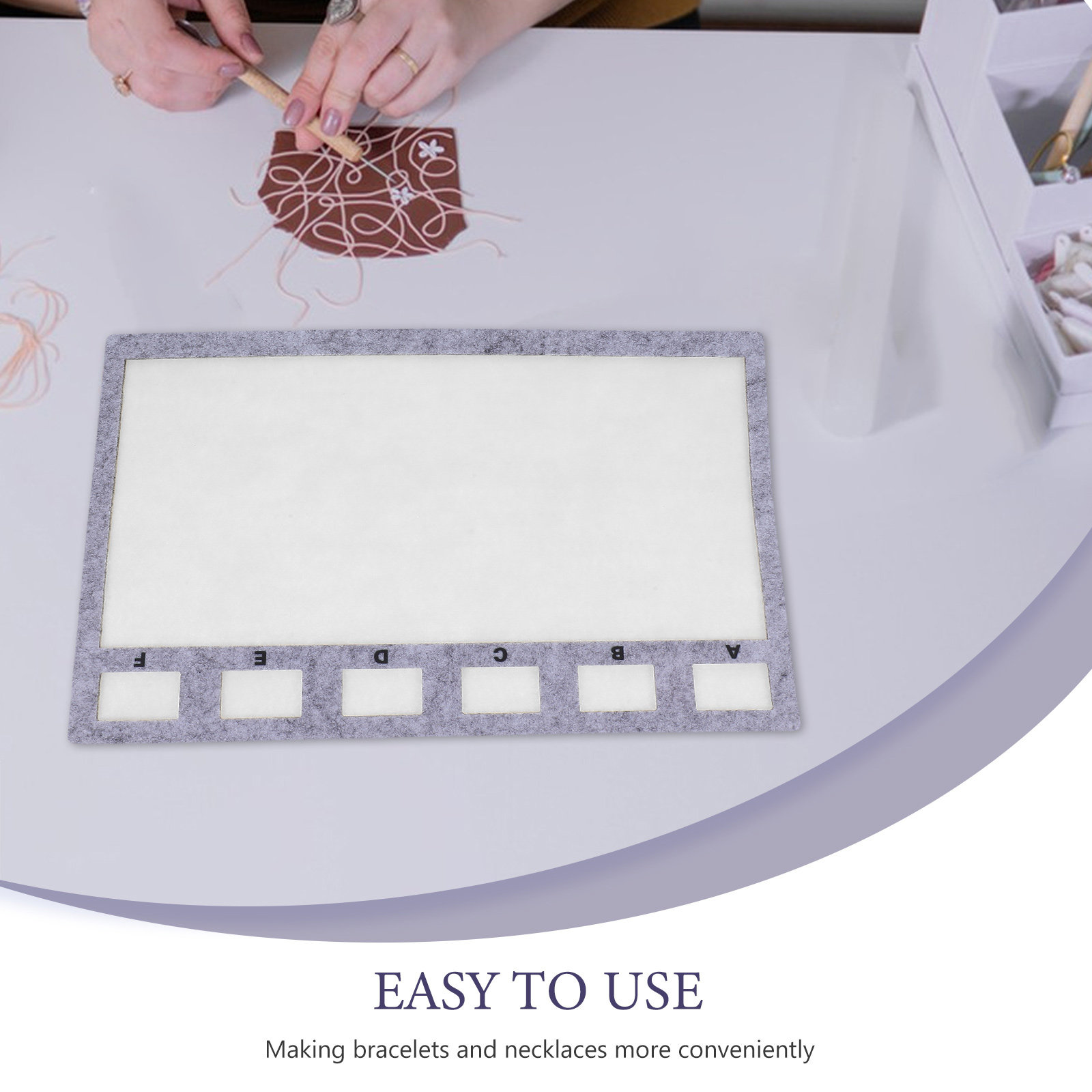 11.4x7.6 İnç Keçe Boncuk Tasar - Jewelry Making Board incelemesi ve fiyatı