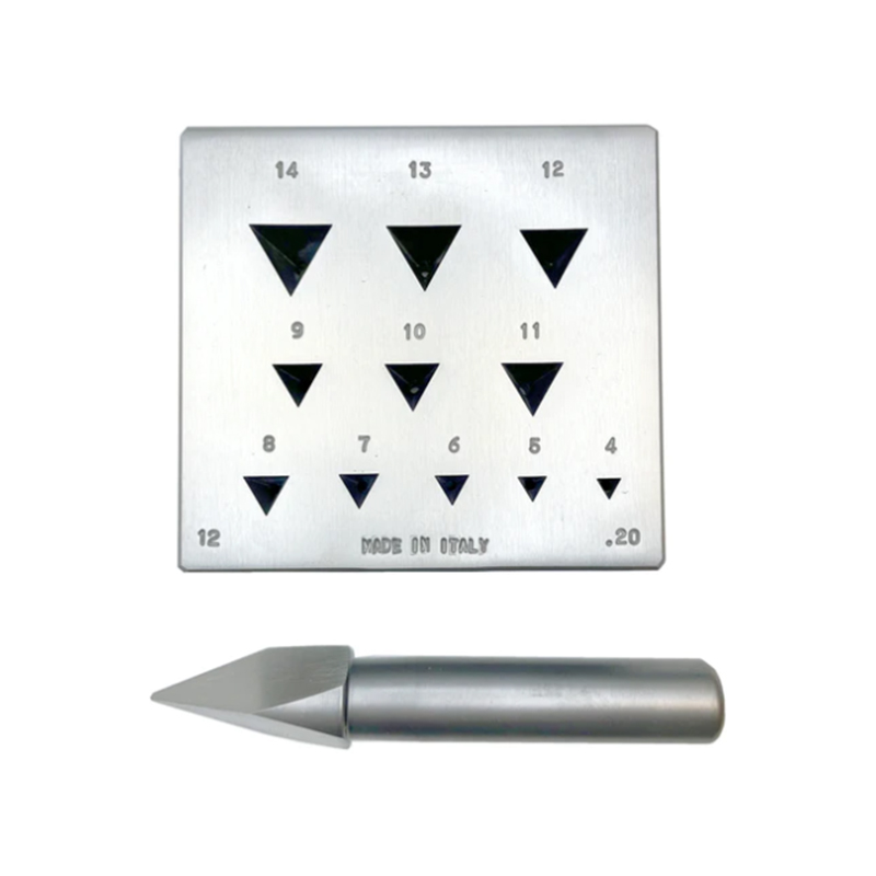 OMO Üçgen Çerçeve Bloğu Delikl - Xtool Jewelry Making incelemesi ve fiyatı