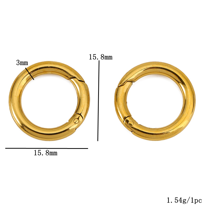 2 adet Paslanmaz Çelik Klipsle - Jewelry Making Rings incelemesi ve fiyatı