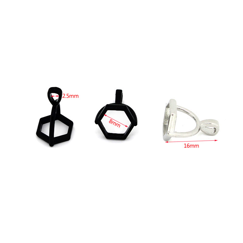 20 adet Altıgen Taş Kap Doğal  - Jewelry Making Metal incelemesi ve fiyatı