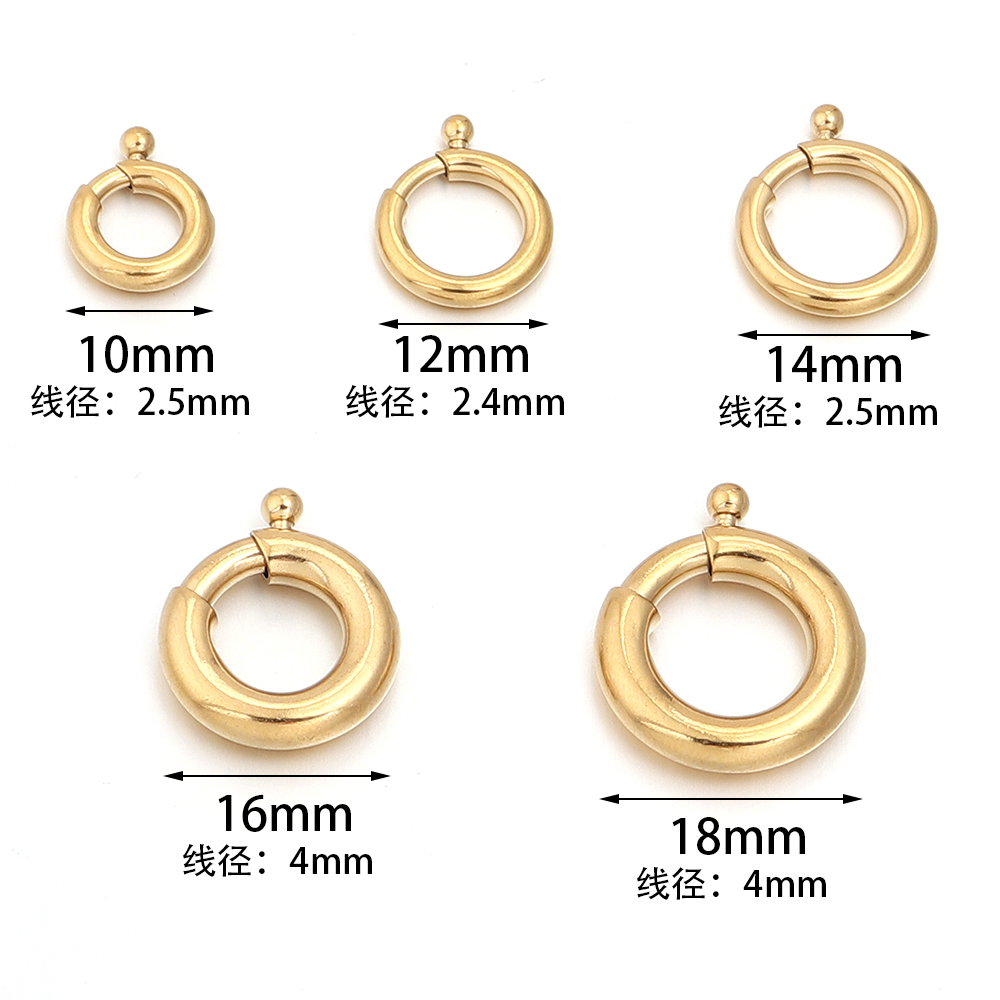 2 adet Paslanmaz Çelik Yaylı K - Jewelry Making Rings incelemesi ve fiyatı