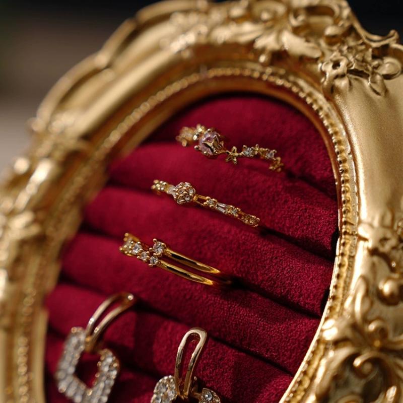 Vintage Altın Yüzük Sergi Stan - Jewelry Making Board incelemesi ve fiyatı