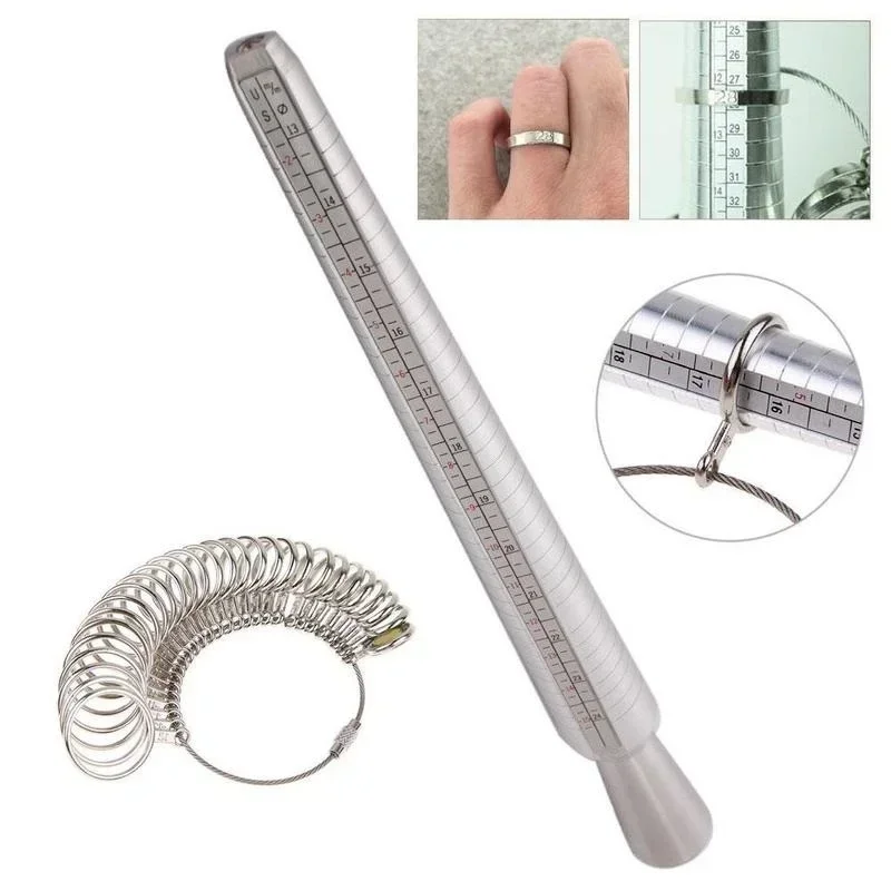 Metal Yüzük Ölçer Ölçüm Aleti  - Jewelry Making Tutorials incelemesi ve fiyatı