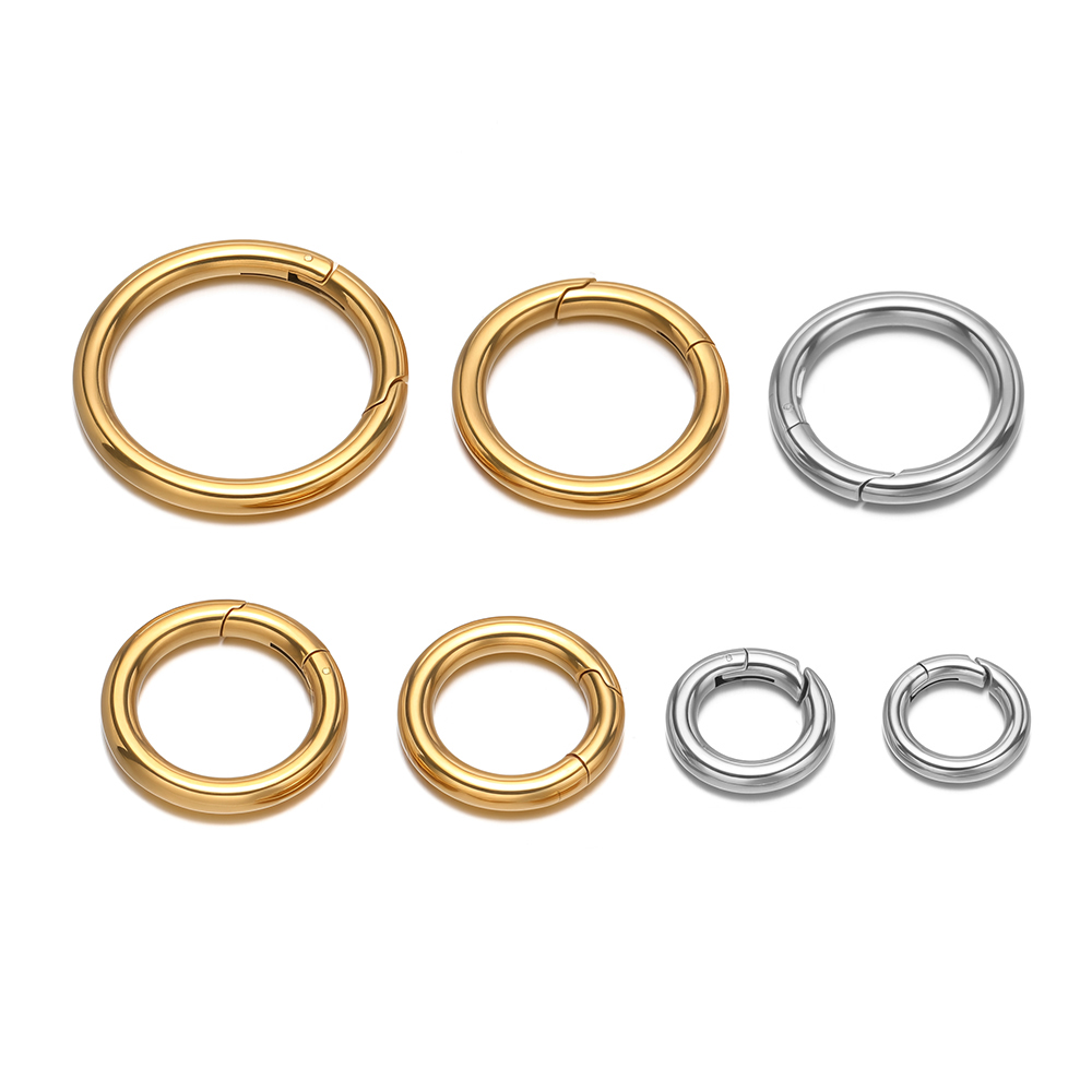 2 adet/grup yuvarlak yaylı kli - Jewelry Making Metal incelemesi ve fiyatı