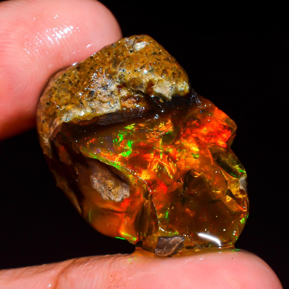 Doğal Etiyopya Opal Taşı 25-80 - Jewelry Making Raw Materials incelemesi ve fiyatı