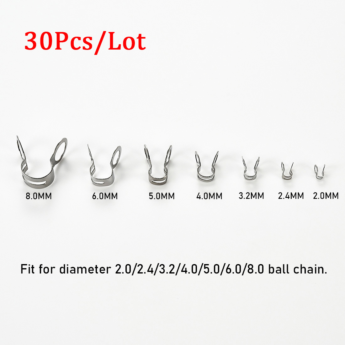 30 adet paslanmaz çelik bilyal - Jewelry Making Metal incelemesi ve fiyatı