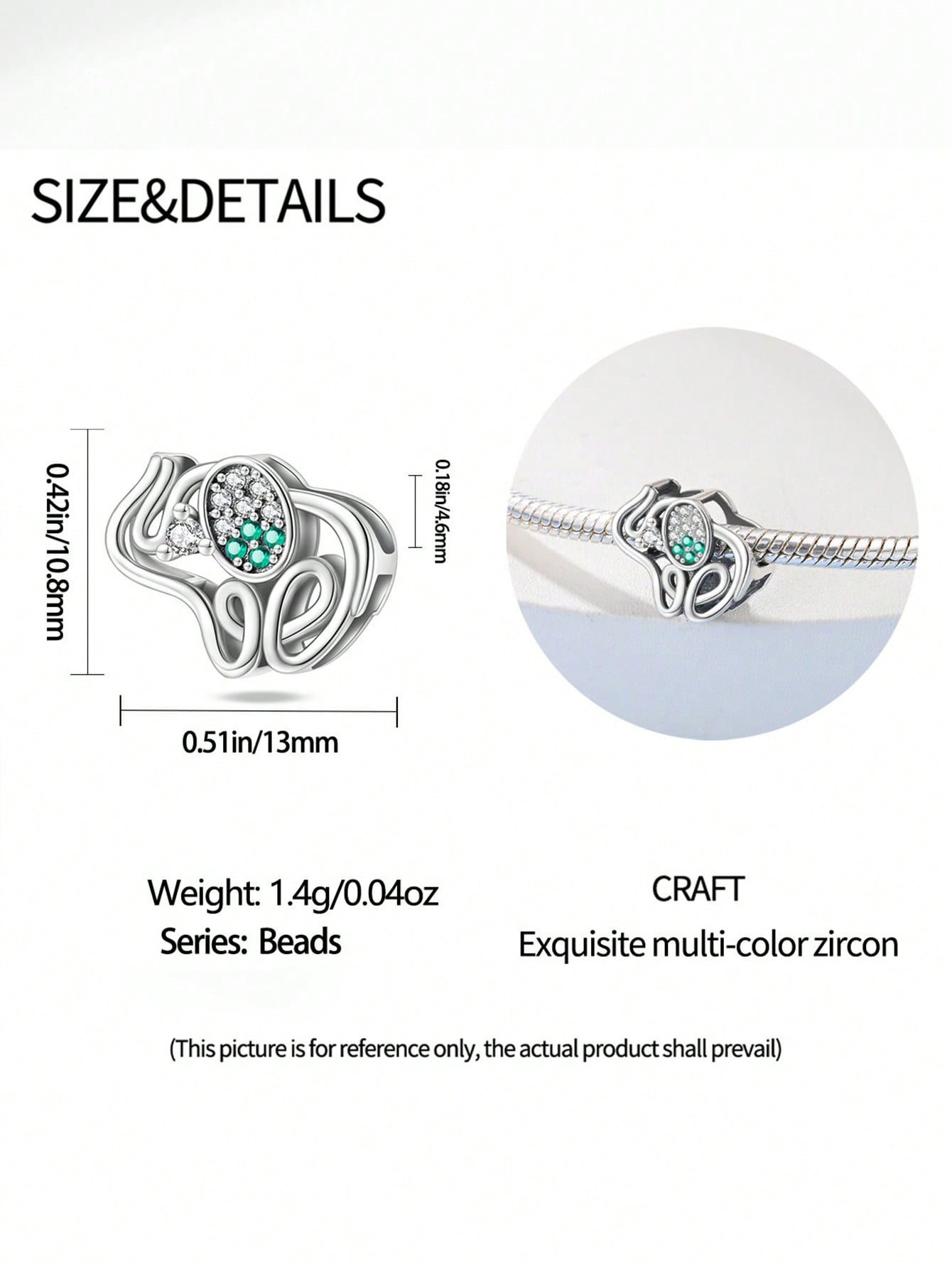 Kalp şeklinde çanta Boncuk Cha - Jewelry Making Metal incelemesi ve fiyatı