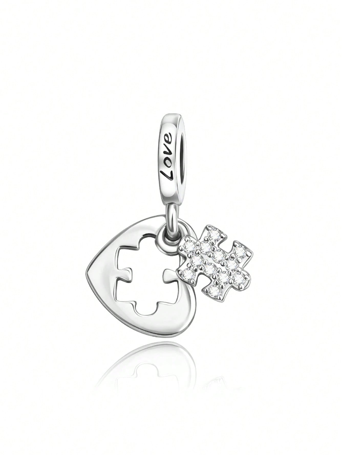 Kalp şeklinde çanta Boncuk Cha - Jewelry Making Metal incelemesi ve fiyatı