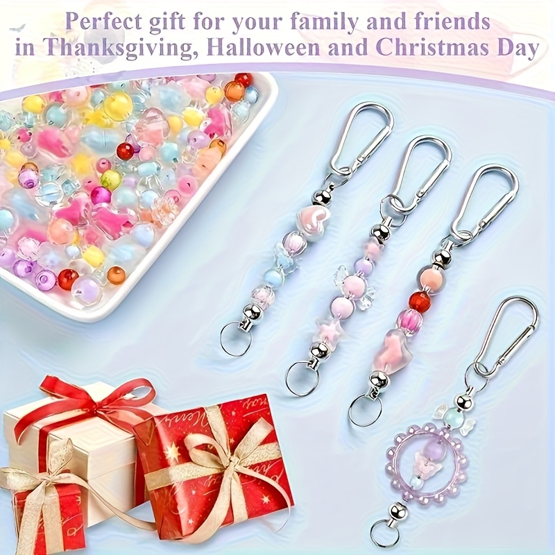 10 adet çok amaçlı anahtarlıkl - Jewelry Making Using Beads incelemesi ve fiyatı