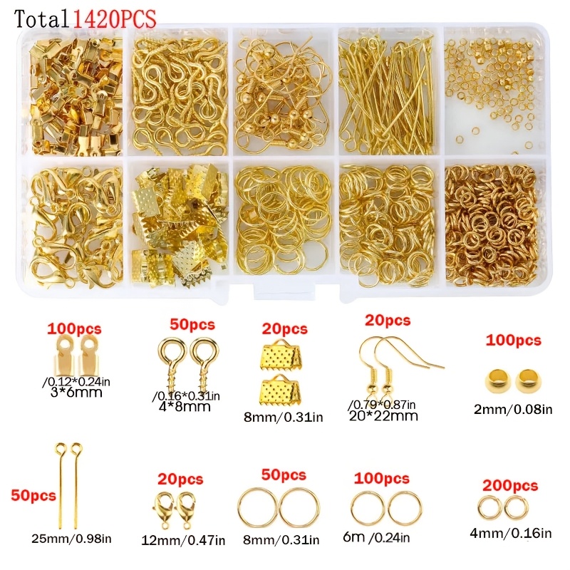 1420 adet 1 kutu Takı Bulgular - Jewelry Making Rings incelemesi ve fiyatı