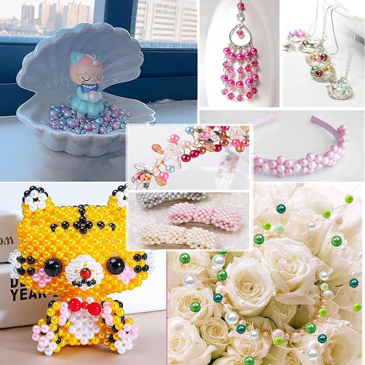 2400 adet 48 bölmeler inci tak - Jewelry Making Tutorials incelemesi ve fiyatı