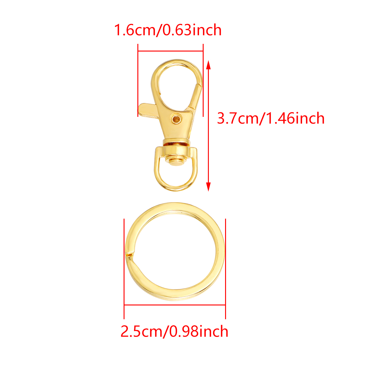 10 Set Alaşımlı Döner Istakoz  - Jewelry Making Rings incelemesi ve fiyatı